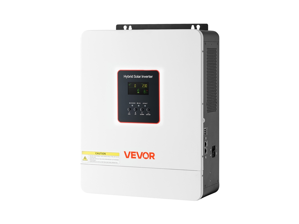 Inversor Solar Híbrido De 4000 W Com Controlador Mppt De 120 A E Módulo Wi Fi Vevor