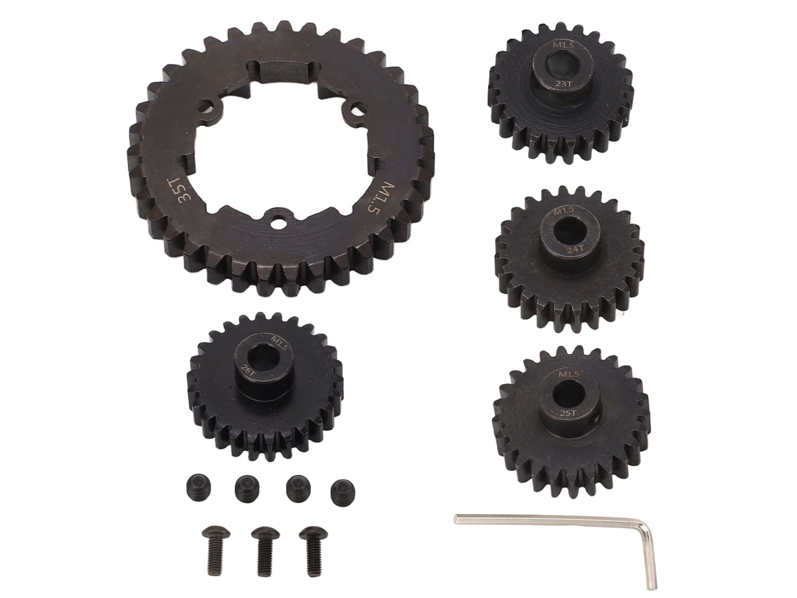 Mali conjunto de Engrenagens de Motor Rc M1.5 35t 23t 26t para Carro Controle Remoto Traxxas 1/5 X maxx 6s 8s