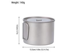 Cafeteira French Press de Vidro de Boro Business 1000ml