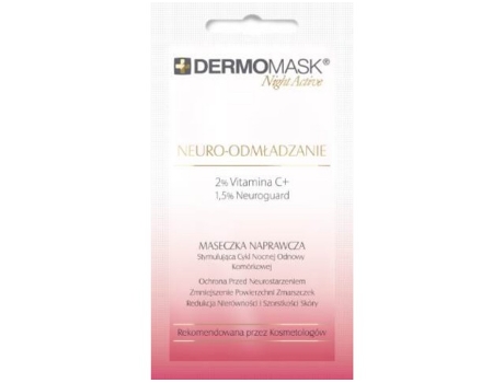 Máscara Reparadora Noturna Dermomask Night Active Neuro Rejuvenescente 12ml Lbiotica