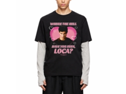 Rockinstone Twilight Movie Loca Heart Black Adult T-shirt Size:xxxl