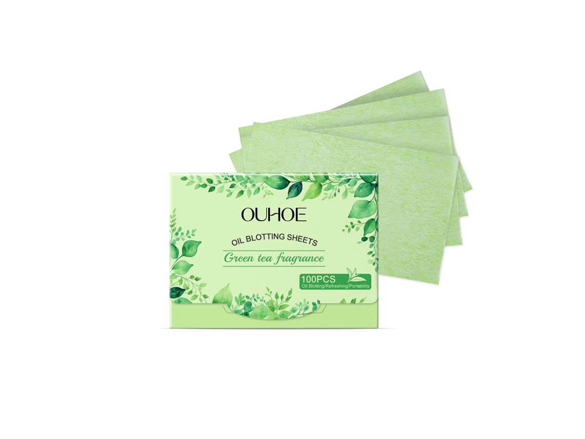 Absorvedor de Óleo com Chá Verde Fresco