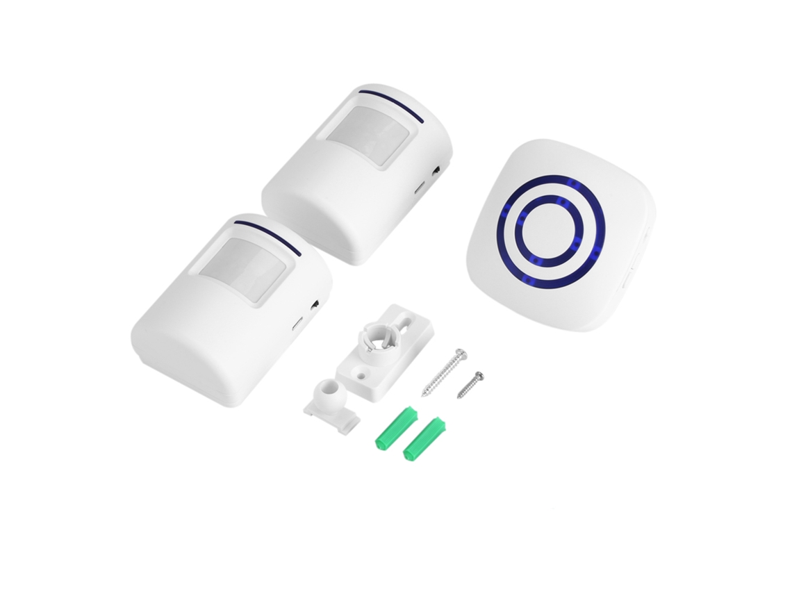 Campainha Semi Fio com Sensor de Movimento Infravermelho Primerox