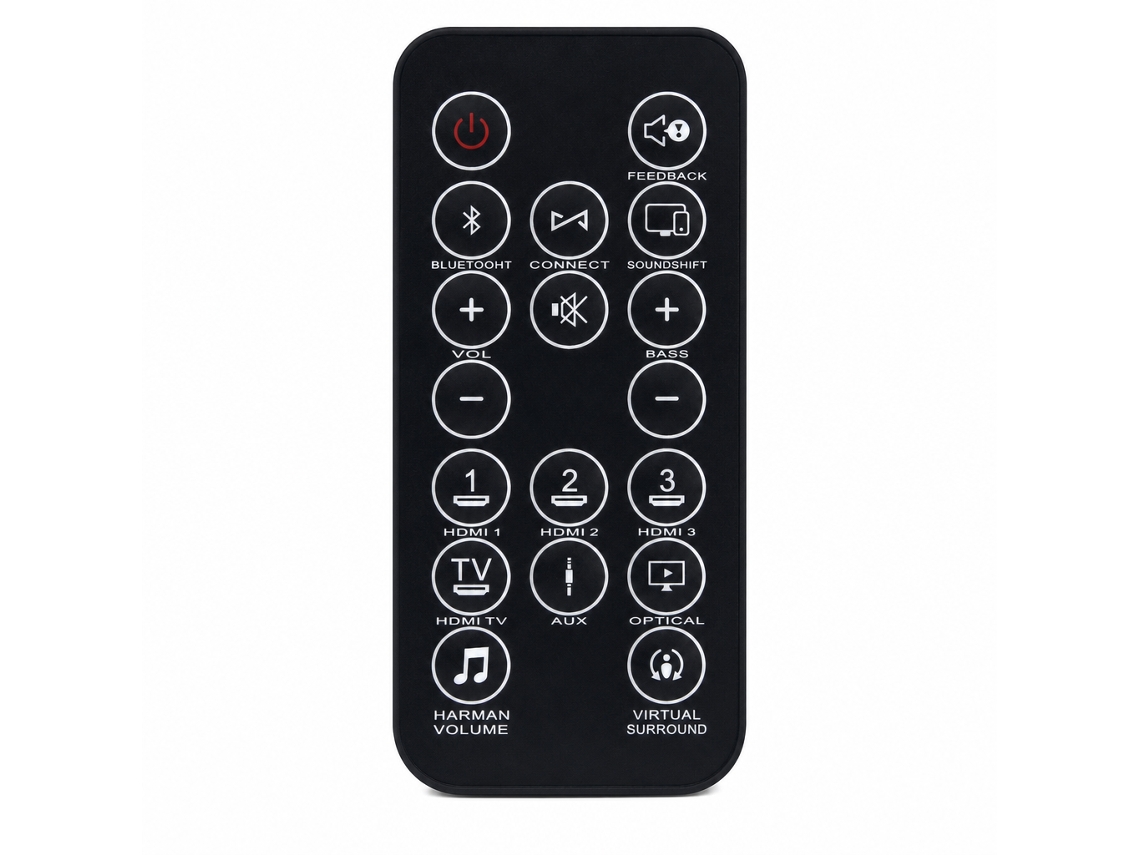 Comando De Substituição Para Barra De Som Jbl Sb450, Controlo De Tv E Entradas Hdmi_dae