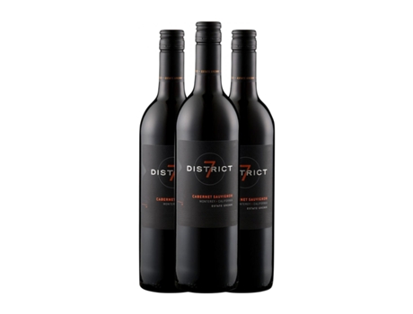 Vinho SCHEID District 7 Cabernet Sauvignon California (0.75 L - 3 Unidades)