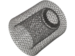 Abajur Pendente Em Ferro Preto Fosco, 100x110 Mm, Com Design Geométrico Vazado.