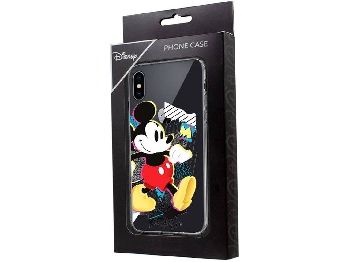 Capa para iPhone X DISNEY Disney Mickey Preto Worten.pt