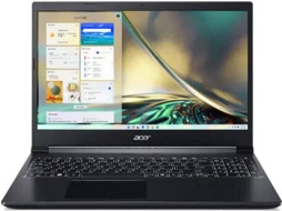 Portátil Gaming ACER Aspire 7 A715-43G (15.6'' - AMD Ryzen 7 5825U - RAM:16 GB - 512 SSD Pcle - NVIDIA GeForce RTX 3050)