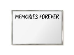 Magnetic Board Memories Forever For The Living Room Espelharte (60x40 Cm)