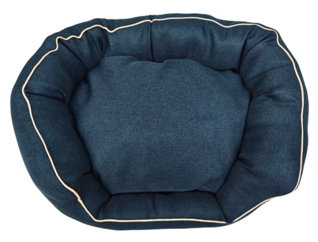 Cama Oval 65X45Cm M Premium Ocean Blue PETWAU