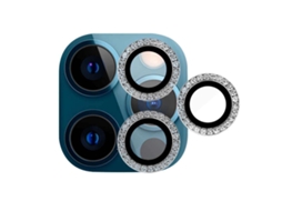 Protetor de Lente Brilho Plata para Iphone 13 Pro Max LA CASA DE LAS CARCASAS