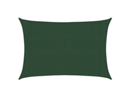 Toldo vela VIDAXL Green (3x5 m)