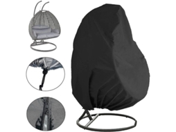2026 funda para Sillón Colgante Huevo de 2 Personas, Impermeable, Resistente a Uv Y Polvo, Talla Universal 91'' X 80'' para Jardín