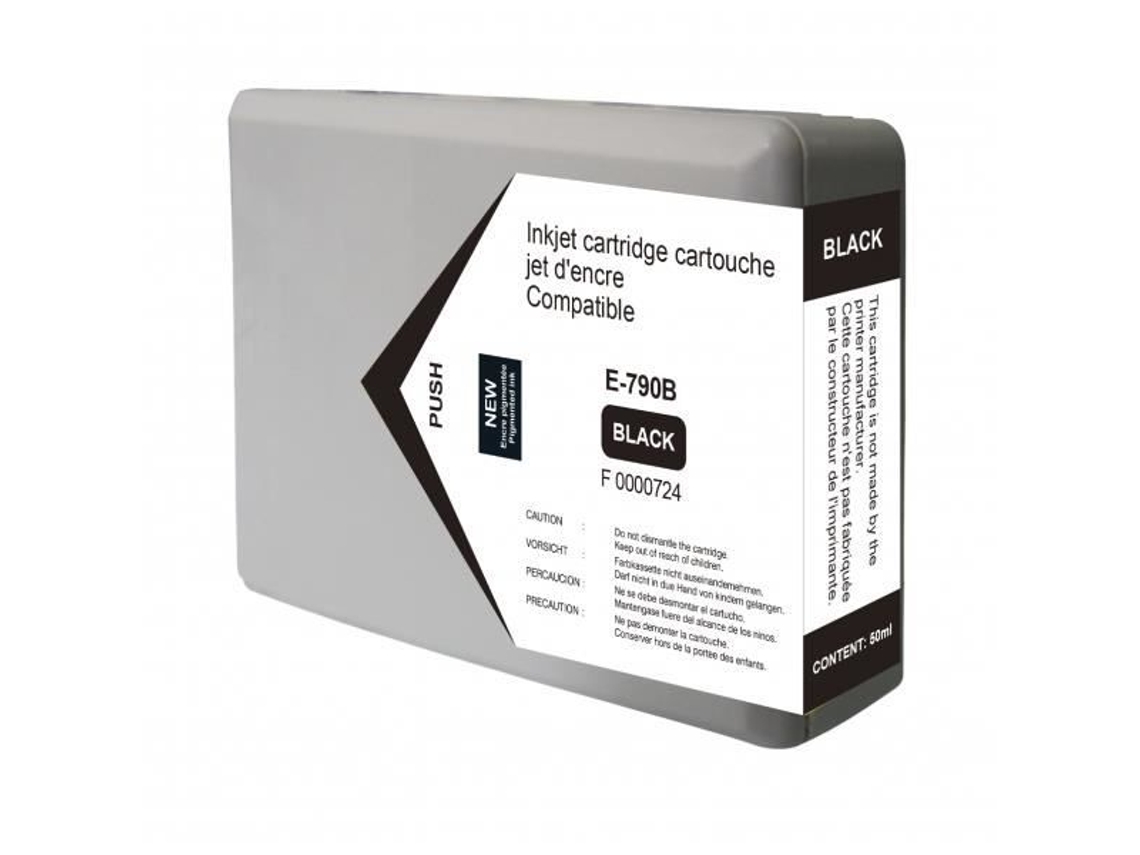Cartucho de Tinta Preto Compatível Epson T79014010 Genérico 50Ml 2600 Páginas GENERIQUE