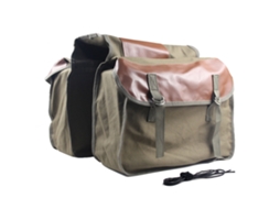 Bolsa de Carga Mali para bicicleta, lona, alta capacidade, traseira, para viagem e commuting