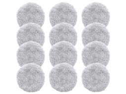 Pacote com 12 Panos de Limpeza Janelas, Peças para Robô Aspirador, Pano Úmido para Robô de Limpeza Janelas BRILVIBERA
