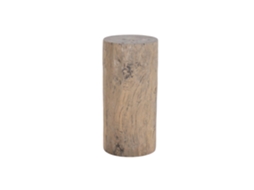 Pedestal de Madeira Reciclada 33x33x66cm ALEXANDRA HOUSE LIVING