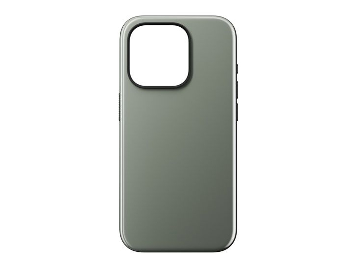 Capa para iPhone 15 Pro NOMAD Acrílico Verde .