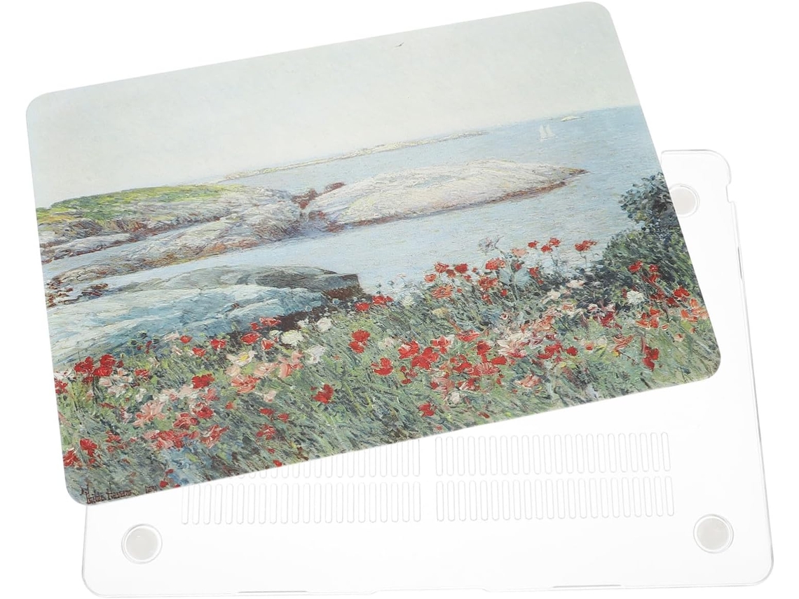 Estojo Para Laptop Compatível Com Macbook, Capa De Proteção Rígida Com Acesso Completo Às Portas