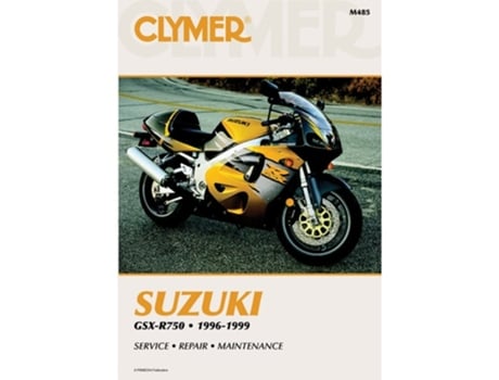 Livro Suzuki GSX-R750 Motorcycle Service Repair Manual de Penton Staff (Inglês)