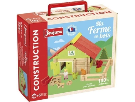 Jogo de Construção  Fazenda com animais