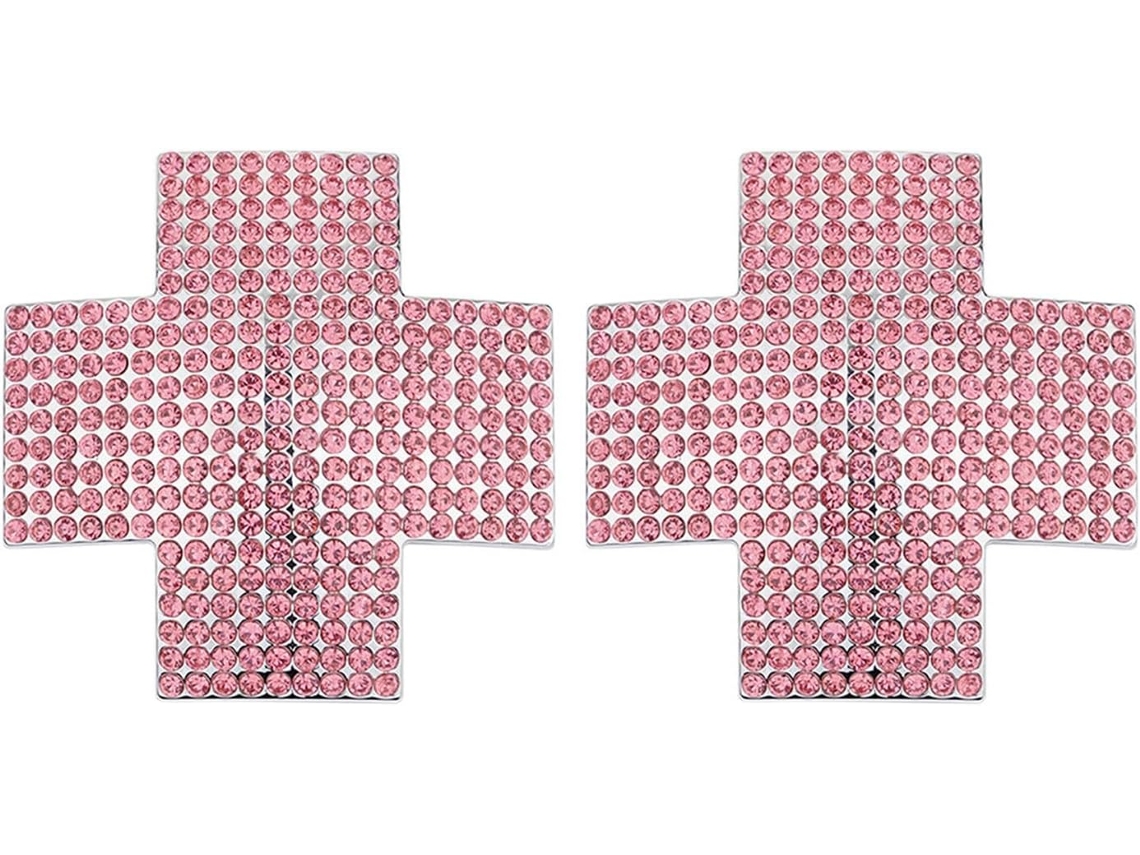 Protetores De Mamilo Com Strass Para Mulheres - Reutilizáveis