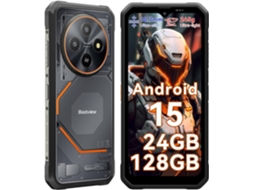 Smartphone Blackview Fort 2 (6.56'' - 24 Gb - 128 Gb - Preto)