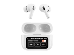 Fone de ouvido Bluetooth com visor e cancelamento de ruído MDUG