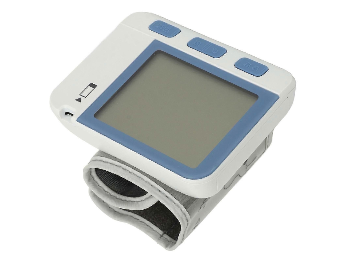 Monitor de Glicose e Pressão Arterial com Braçadeira, Kit Monitoramento Pulso Tiras Teste, Vis Or Digital Preciso Modo D GOKOCO
