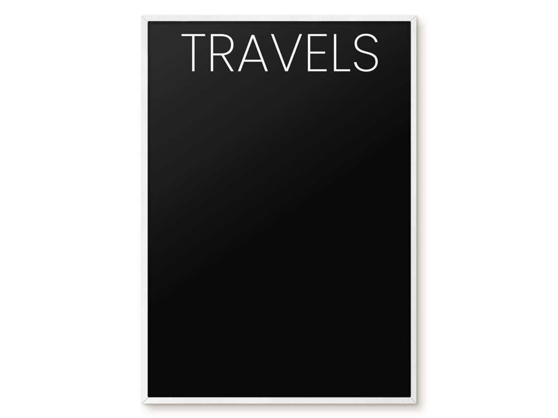 Magnetic Board For Wall Travels For The Bedroom Espelharte (70x100 Cm)