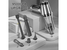 Aspirador De Pó Portátil Sem Fio 95000pa Para Carro, Aspirador De Pó Seco E Úmido, Mini Aspirador De Pó De Alta Potência Para Tec Aquaforge