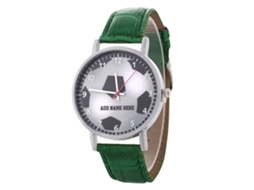 Reloj De Cuarzo Elegante Casual Unisex Para Parejas Regalo (verde)