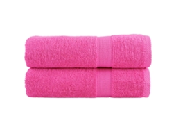 Vidaxl Toalhas De Banho Premium Solund 2 Pcs 100x150 Cm 600 Gsm
