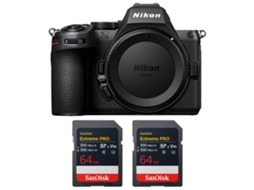 Z5 Ii + 2 Sandisk 64gb Extreme Pro Uhs ii Sdxc + Ebook “20 Dicas para Fotos Que Impressionam” NIKON