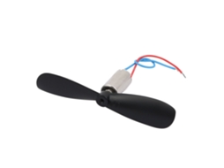Motor Coreless CHABERLU, DC 1.5v, 25000 Rpm, com Hélice para Helicóptero RC