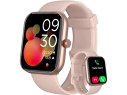 Smartwatch com Alexa integrada, atende e faz chamadas, tela HD de 1,91'', à prova d'água IP68, 100% de rastreamento esportivo, Bestvite