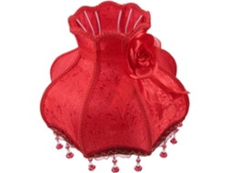 Elegante Luminária de Mesa Vintage em Tecido SFUSHOS