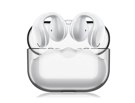 Auriculares Bluetooth True Wireless Ear Clip Bone Conduction Earbuds 5.2 Open Ear Clip On Headphonewhite