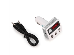Carregador Usb Mini Transmissor Fm e Player Mp3