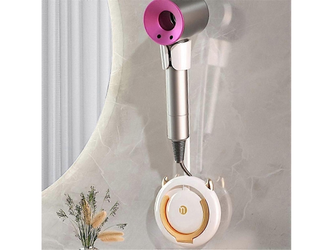 Suporte de Parede para Secadora Cabelo, Rotação 360°, Cabelo Persistente, B GOKOCO