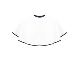 Capas de Maquiagem para Clientes Capa de Salão para Pentear Touca de Maquiagem Profissional de Salão Curto Branco