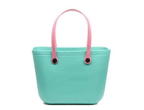 Bolsa Unissexo Libelulla Villaputzu Shopper Praia Alças Intercambiáveis Verde (33)