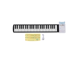 Teclado Eletrônico LAXISCREED Roll up 49 Teclas Portátil
