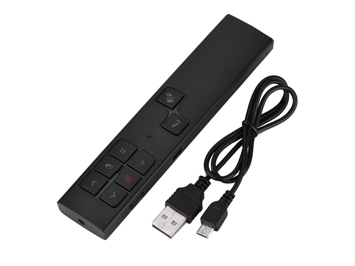 Caneta de Controle Remoto Ppt com Apontador Laser Sem Fiolaxiscreed
