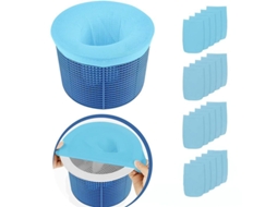 20 Meias para Skimmer de Piscina, Reutilizáveis e Super Elásticas | S/MARCA