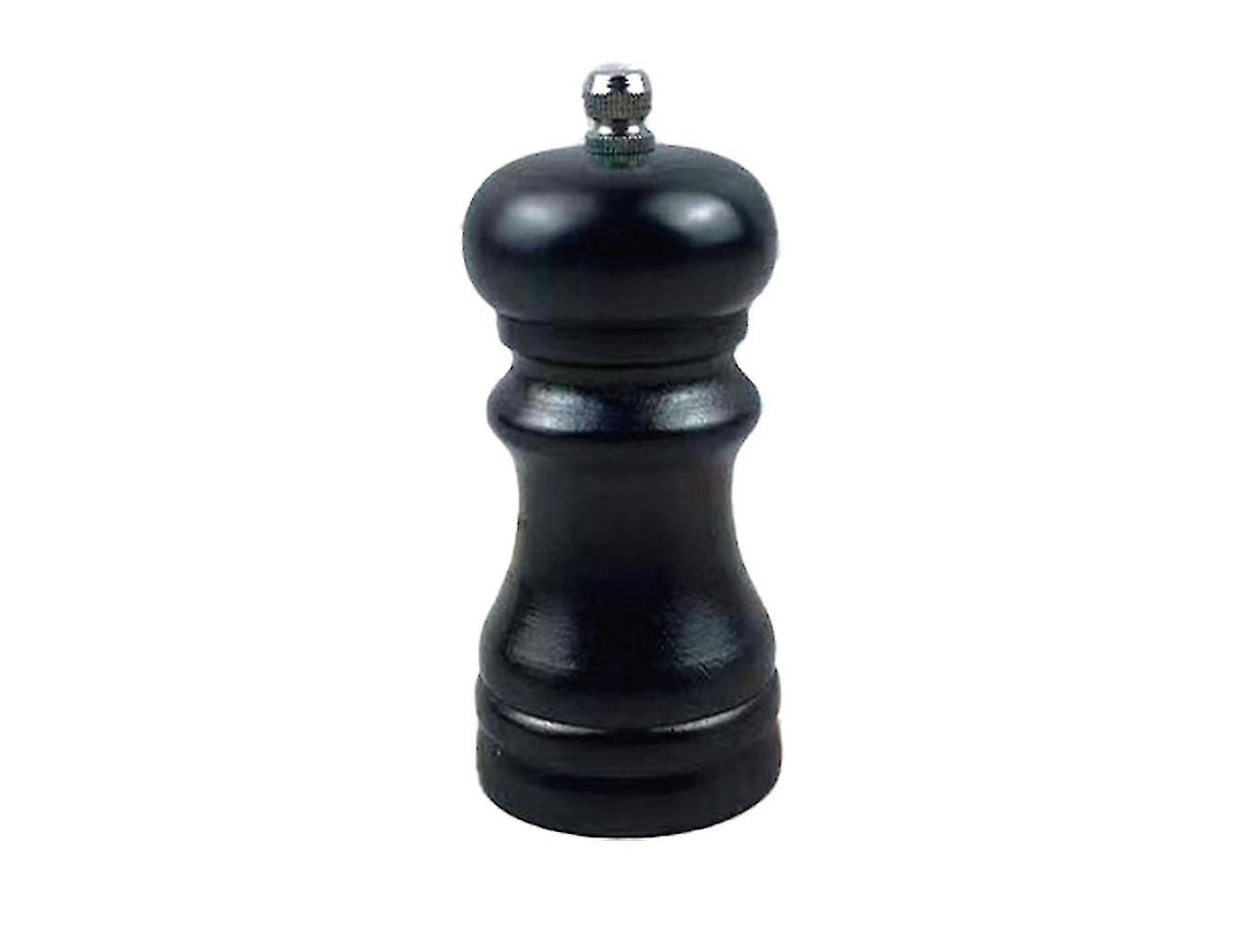 Molinillo de Pimienta Y Sal Manual de Madera Con Núcleo de Acero Inoxidable Ajustable para Moler Pimienta Blanca, Sésamo Y Sal Marina