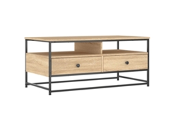 Mesa de Centro Derivados de Madeira Carvalho Sonoma MAISON EXCLUSIVE (100x51x45 cm)