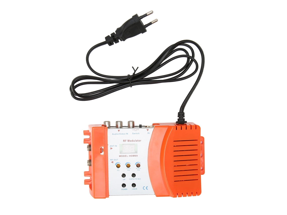 Aetheria modulador Rf Digital para Formato Pal Ntsc Interface Multimídia Hd e Conversor Av para Tv com Plug Eu