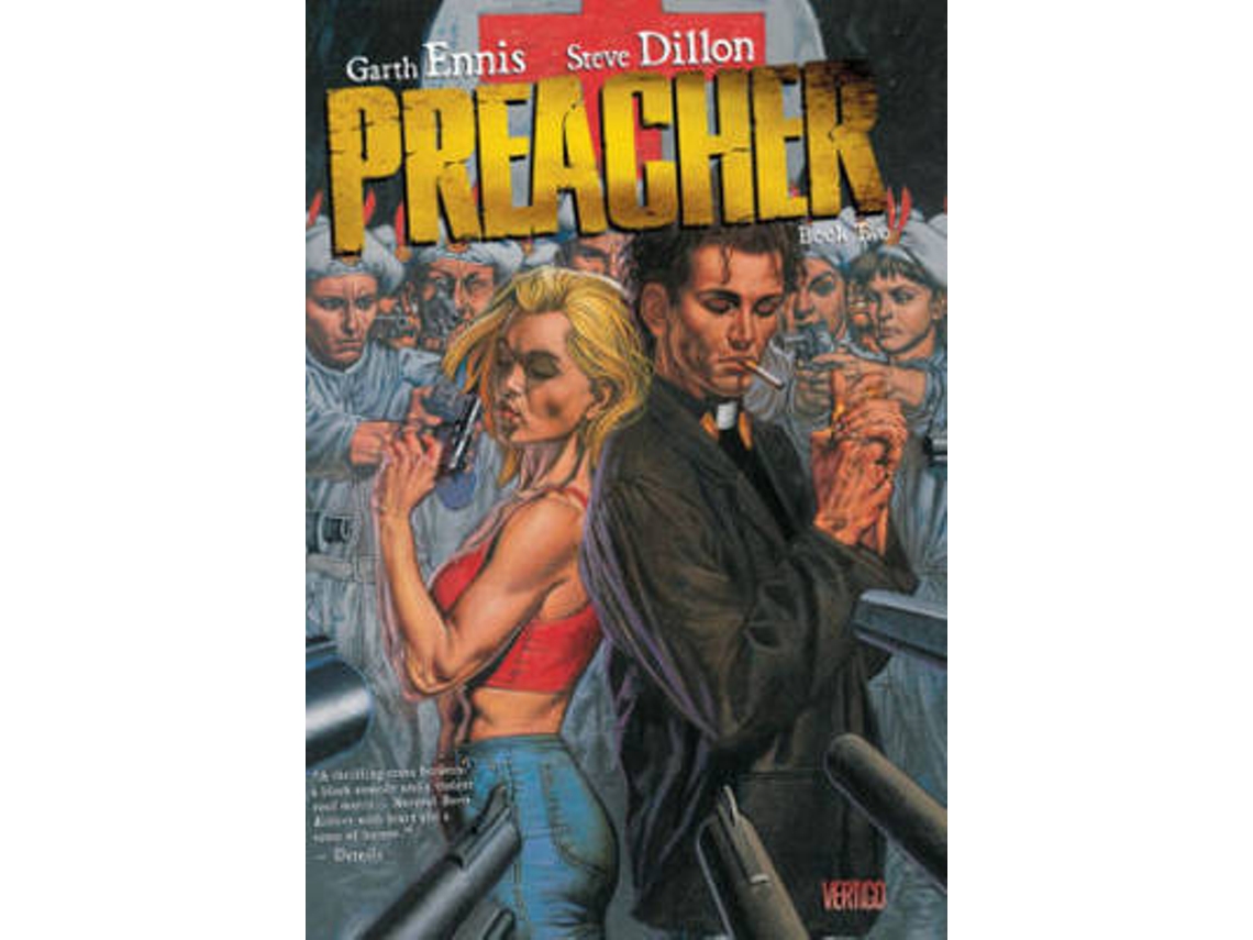 Livro Preacher Book Two de Garth Ennis (Inglês)