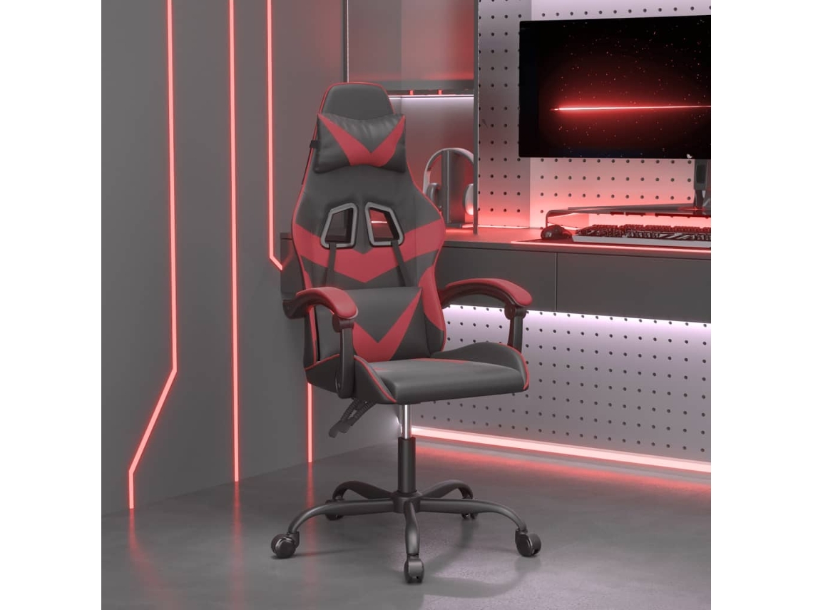 Gaming Chair, Gaming Chairs Vidaxl Vermelho Couro Artificial